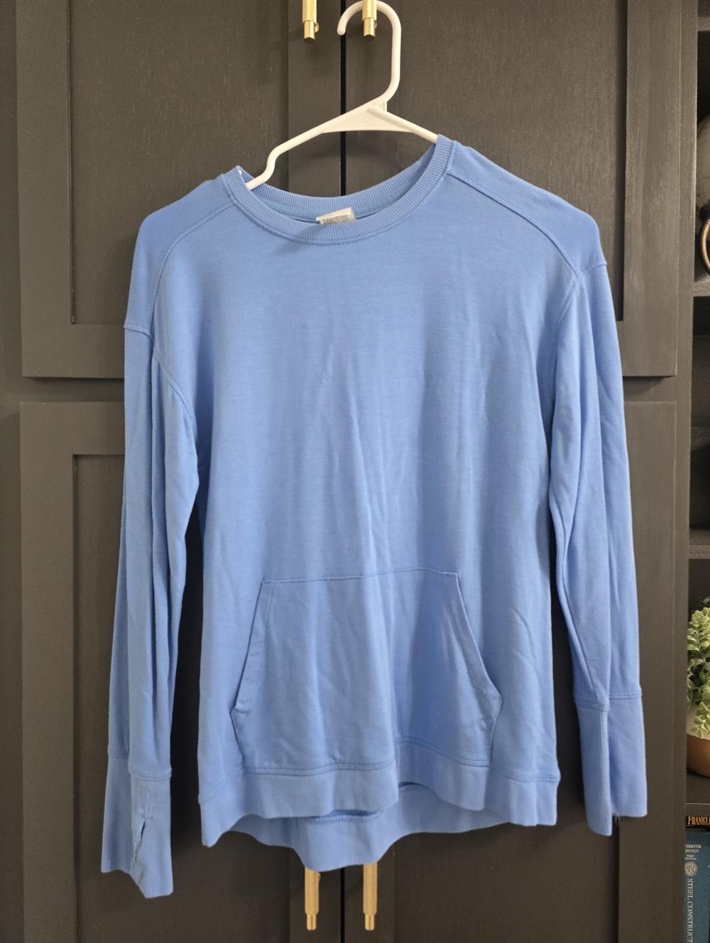All In Motion Blue Lightweight Pullover Sweatshirt Women’s L 10/12
